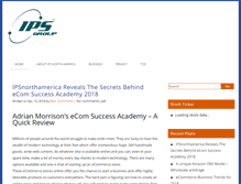 Tablet Screenshot of ipsnorthamerica.net